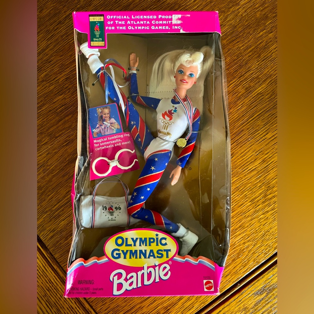 Olympic Gymnast Barbie New in box